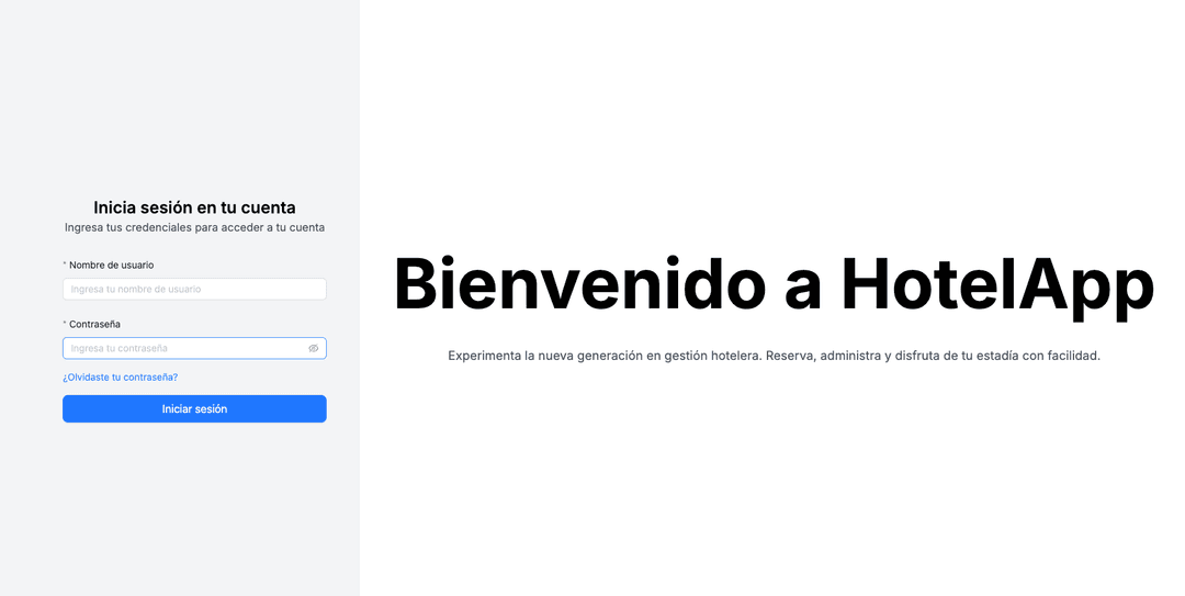 Hotel App